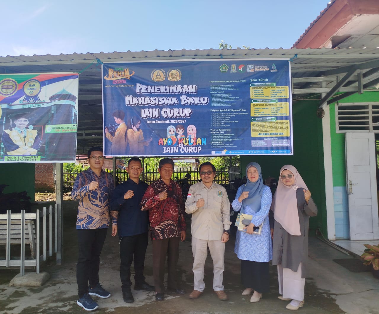 Sosialisai PMB, Dekan FUAD Dorong Semangat Siswa Lebong Melanjutkan Studi ke IAIN Curup