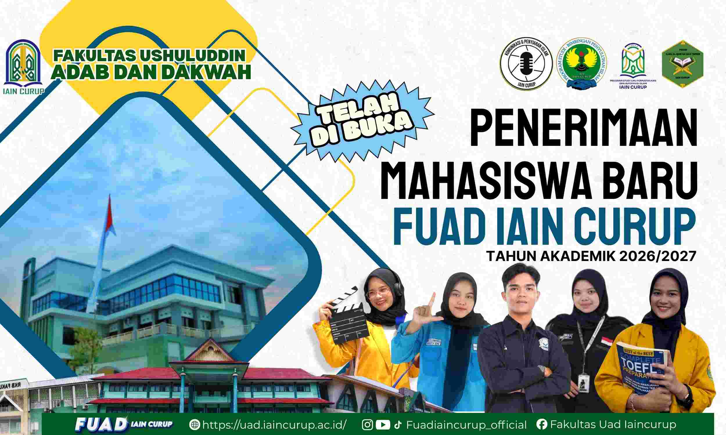 FUAD IAIN Curup  Luluskan 44 Sarjana yang Berkompeten dan Profesional