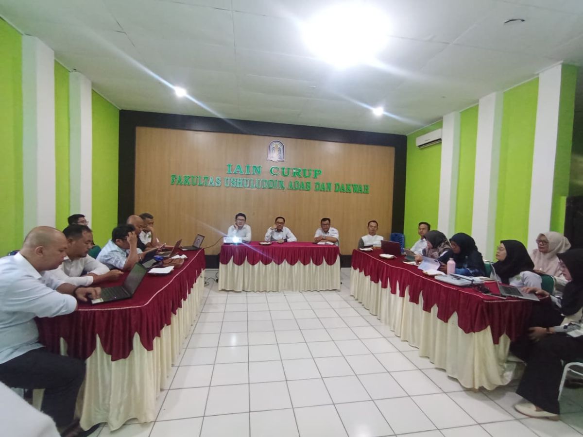 FUAD IAIN Curup Bahas Evaluasi Kinerja, Penguatan Konsorsium, dan Persiapan Tahun Ajaran Baru 2026