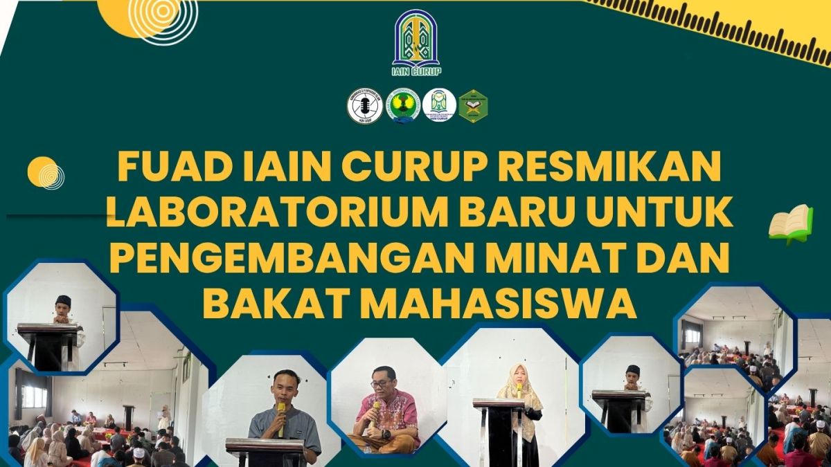FUAD IAIN Curup Resmikan Laboratorium Baru untuk Pengembangan Minat dan Bakat Mahasiswa