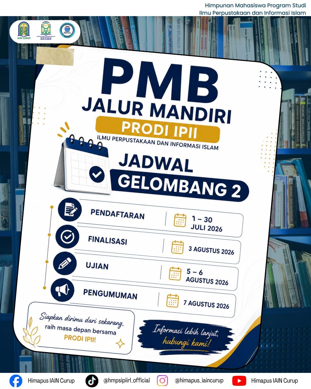 Jadwal PMB Mandiri